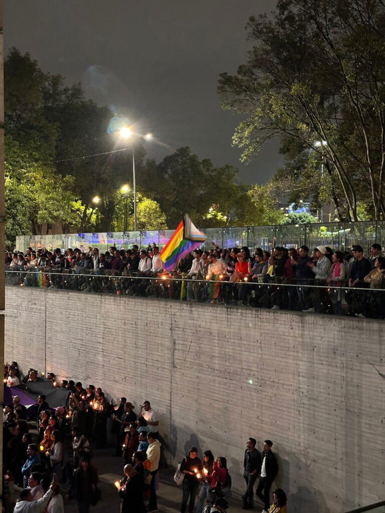 Velada Nacional en demanda de justicia para Magistrade Jesús Ociel Baena Saucedo, CDMX 2023