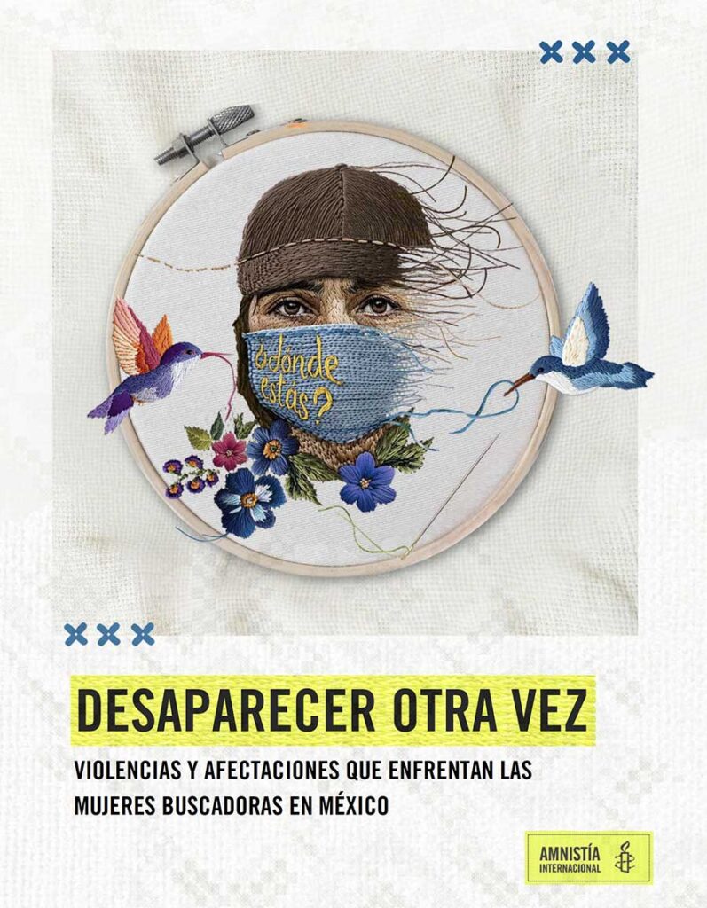 Portada del informe Desaparecer otra vez