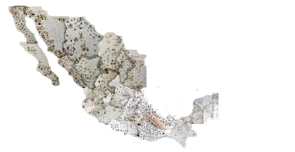 Mapa de desapariciones en México