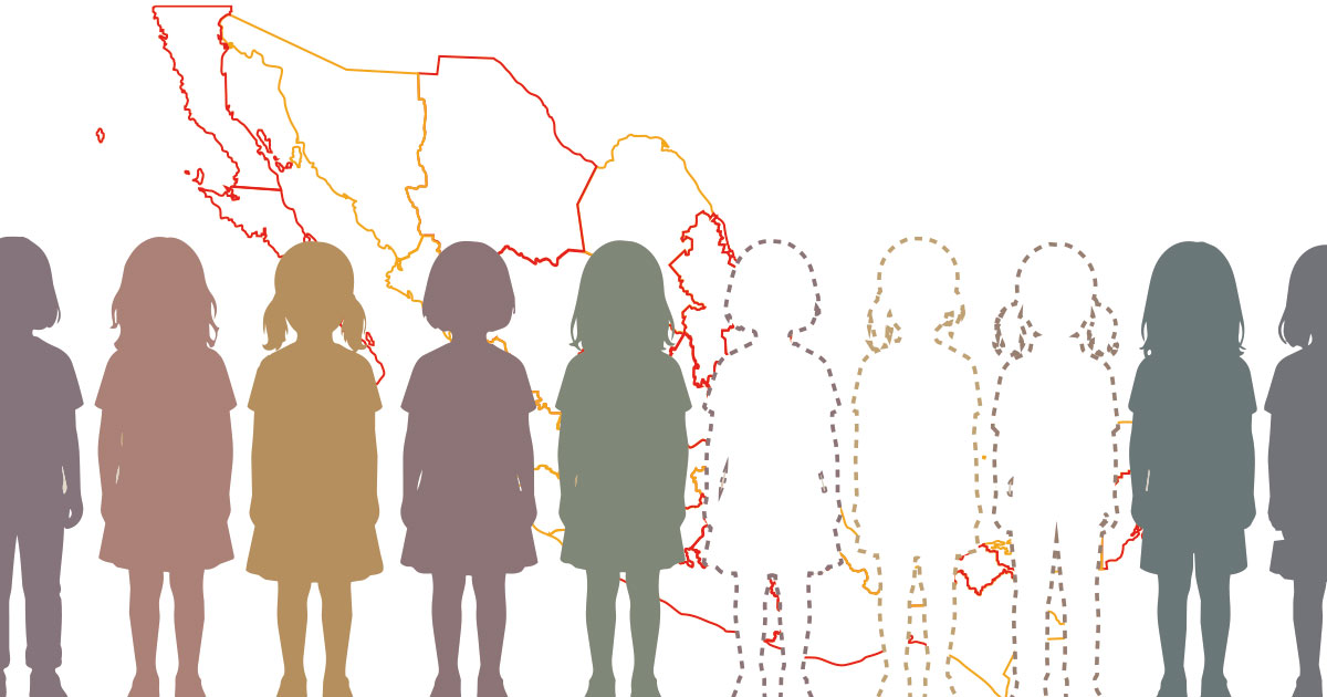 Desaparición de niñas en México
